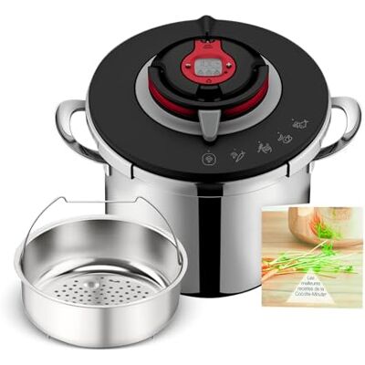SEB Cocotte Minute Clipso Chef Expert Acier Inoxydable 8 L SEB Cocotte Minute Clipso Chef Expert Acier Inoxydable 8 L