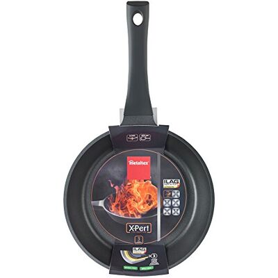 Metaltex XPERT Poêle en Aluminium Fondu 24cm avec 3 Couches Anti-Adhésif ILAG Metaltex XPERT Poêle en Aluminium Fondu 24cm avec 3 Couches Anti-Adhésif ILAG