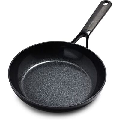 GreenPan SmartShape Poêle à Frire Antiadhésive en Céramique Saine de 24 cm, Sans PFAS, Convient à l'induction, Va au Four, Va au Lave-Vaisselle, Noir GreenPan SmartShape Poêle à Frire Antiadhésive en Céramique Saine de 24 cm, Sans PFAS, Convient à l'induction, Va au Four, Va au Lave-Vaisselle, Noir