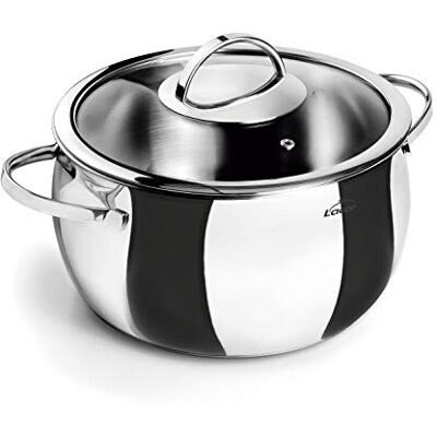 LACOR 79116 Marmite avec Couvercle Belly 16 cm LACOR 79116 Marmite avec Couvercle Belly 16 cm