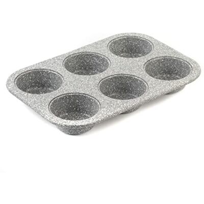 Salter Marblestone 6 Moules à Muffins Salter Marblestone 6 Moules à Muffins