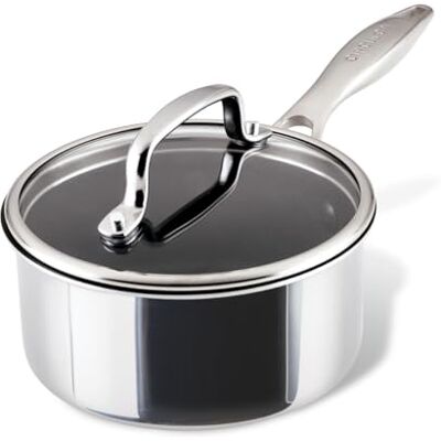 Circulon Scratch Defense Casserole en acier inoxydable avec revêtement anti-adhésif extrême 16 cm Compatible induction et toutes plaques de cuisson Circulon Scratch Defense Casserole en acier inoxydable avec revêtement anti-adhésif extrême 16 cm Compatible induction et toutes plaques de cuisson