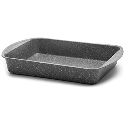 Aeternum Bakeware Petravera Lasagnera, Acciaio, Grigio, 45x30 cm Aeternum Bakeware Petravera Lasagnera, Acciaio, Grigio, 45x30 cm
