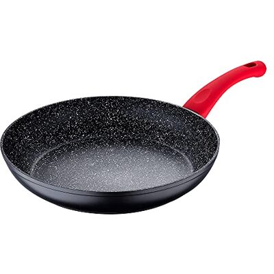 San Ignacio Poêle 28 cm en aluminium forgé par induction énergétique, diamètre 28 cm San Ignacio Poêle 28 cm en aluminium forgé par induction énergétique, diamètre 28 cm