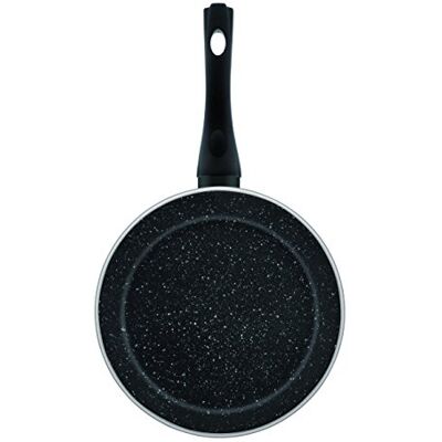 Jata Hogar Poêle en aluminium, noir, 22 cm Jata Hogar Poêle en aluminium, noir, 22 cm