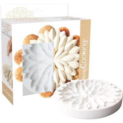 ScrapCooking Moule silicone 3D pochage Saint-Honoré Ø20 cm 2896 ScrapCooking Moule silicone 3D pochage Saint-Honoré Ø20 cm 2896