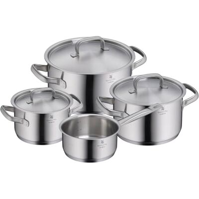 Wmf Ensemble de Casseroles 4 pièces Gourmet Plus Cromargan Argent - Ensemble de Cuisine Wmf Ensemble de Casseroles 4 pièces Gourmet Plus Cromargan Argent - Ensemble de Cuisine