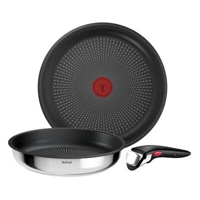 Tefal Ingenio Comfort Max Batterie de cuisine Antiadhésif 3 pièces Tefal Ingenio Comfort Max Batterie de cuisine Antiadhésif 3 pièces