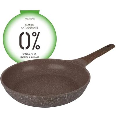 Kasanova Poêle Antiadhésive 28cm - Cuisine Sans Huile Kasanova Poêle Antiadhésive 28cm - Cuisine Sans Huile