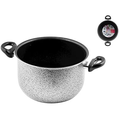 Home Salt N'Pepper Casserole en aluminium, revêtement anti-adhésif, 18 cm Home Salt N'Pepper Casserole en aluminium, revêtement anti-adhésif, 18 cm