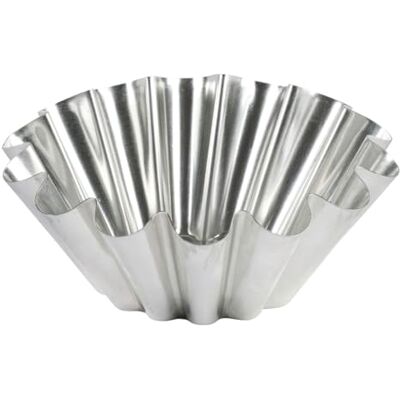 Gobel Moule à brioche grosses côtes Fond plat Fer blanc Matériau recyclable Ø 22 cm Gobel Moule à brioche grosses côtes Fond plat Fer blanc Matériau recyclable Ø 22 cm
