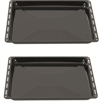 ICQN Ensemble plaque à pâtisserie 445 x 375 x 25 mm 2x lèchefrite émaillée Convient pour Whirlpool, Ignis, Bauknecht, Indesit, Algor, Neckermann, Lloyds Inox 44,5 x 37,5 cm ICQN Ensemble plaque à pâtisserie 445 x 375 x 25 mm 2x lèchefrite émaillée Convient pour Whirlpool, Ignis, Bauknecht, Indesit, Algor, Neckermann, Lloyds Inox 44,5 x 37,5 cm
