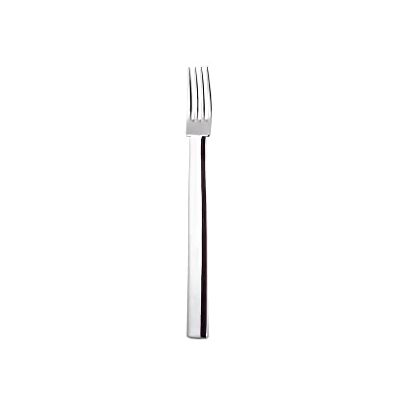 Alessi Jh01/2 Rundes Modell Fourchette de Table en Acier Inoxydable 18/10 Argenté, Set de 6 Pièces Alessi Jh01/2 Rundes Modell Fourchette de Table en Acier Inoxydable 18/10 Argenté, Set de 6 Pièces