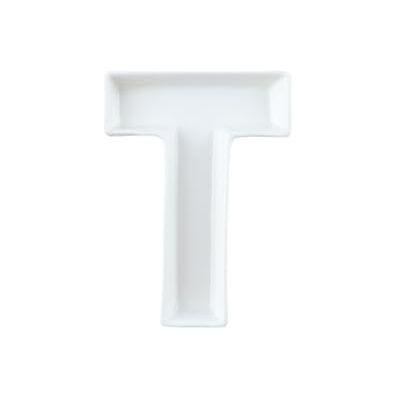NJIEzhao Boîte numéro en carton à remplir, assiettes en céramique avec lettres minuscules pour bonbons, noix, décorations pour fêtes de mariage, fournitures uniques pour la maison (T) NJIEzhao Boîte numéro en carton à remplir, assiettes en céramique avec lettres minuscules pour bonbons, noix, décorations pour fêtes de mariage, fournitures uniques pour la maison (T)
