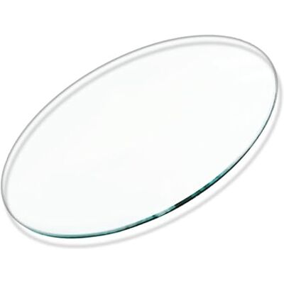 LMVYUVLF Plateau rond en verre trempé noir, poli biseauté, pour table de salle à manger, table basse, maison, bureau (60 cm) LMVYUVLF Plateau rond en verre trempé noir, poli biseauté, pour table de salle à manger, table basse, maison, bureau (60 cm)
