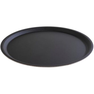 APS HAPPY HOUR 511 Plateau antidérapant Noir Ø 38 cm APS HAPPY HOUR 511 Plateau antidérapant Noir Ø 38 cm