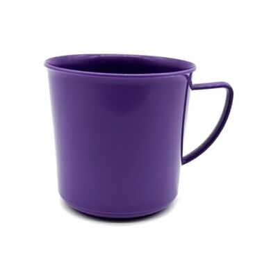 Kimmel Tasse pour enfant réutilisable incassable 180 ml en plastique violet Kimmel Tasse pour enfant réutilisable incassable 180 ml en plastique violet