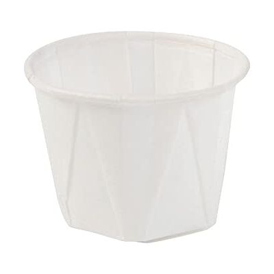 GREENBOX Lot de 250 petits bols pour sauces, amuse-bouches, confitures, mini gobelets ronds blancs, 30 ml, en papier avec revêtement biologique, 100% biodégradable GREENBOX Lot de 250 petits bols pour sauces, amuse-bouches, confitures, mini gobelets ronds blancs, 30 ml, en papier avec revêtement biologique, 100% biodégradable