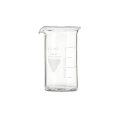 neoLab 1–0163 Gobelet forme haute avec bec verseur, kimax coktail 3,3, 25 ml, verre neoLab 1–0163 Gobelet forme haute avec bec verseur, kimax coktail 3,3, 25 ml, verre