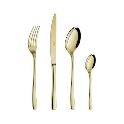 Gerlach 1760 G01-0049D-ZEST-24PU-S1S1-01 Set de couverts pour 6 personnes, en acier inoxydable Gerlach 1760 G01-0049D-ZEST-24PU-S1S1-01 Set de couverts pour 6 personnes, en acier inoxydable