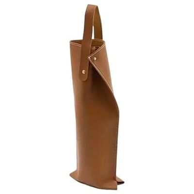 MORENTSU Lot de 2 sacs cadeaux réutilisables en cuir pour vin ou champagne pour fête prénuptiale, pique-nique MORENTSU Lot de 2 sacs cadeaux réutilisables en cuir pour vin ou champagne pour fête prénuptiale, pique-nique