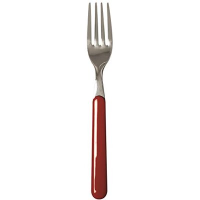 Excelsa Fashion Fourchette, Acier Inoxydable, 19 x 2 x 2 cm Rouge Excelsa Fashion Fourchette, Acier Inoxydable, 19 x 2 x 2 cm Rouge