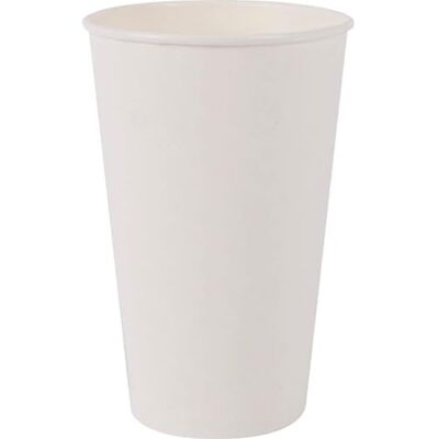 Algon Lot de 15 gobelets en carton jetables – Gobelets en carton taille 450 CC résistants et écologiques, parfaits pour les boissons chaudes et froides Algon Lot de 15 gobelets en carton jetables – Gobelets en carton taille 450 CC résistants et écologiques, parfaits pour les boissons chaudes et froides