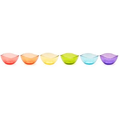 Excelsa Copenhague Lot de 6 tasses multicolores, verre, 31 cl Excelsa Copenhague Lot de 6 tasses multicolores, verre, 31 cl