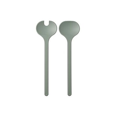 Mepal Couverts à salade 2 pièces Silueta Lavable au lave-vaisselle Couverts à salade Fourchette et cuillère à salade Nordic sage Mepal Couverts à salade 2 pièces Silueta Lavable au lave-vaisselle Couverts à salade Fourchette et cuillère à salade Nordic sage