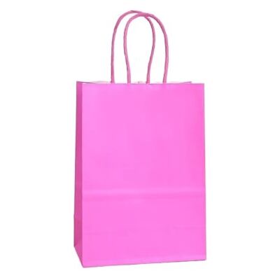 ZHOUXYFDC Lot de 10/50 mini sacs en papier kraft avec poignées Sacs à provisions pour festival, cadeaux, bonbons (couleur 10, 50 pièces_33 x 25 x 11 cm) ZHOUXYFDC Lot de 10/50 mini sacs en papier kraft avec poignées Sacs à provisions pour festival, cadeaux, bonbons (couleur 10, 50 pièces_33 x 25 x 11 cm)