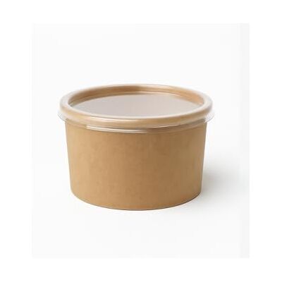 Vertduree Pots Alimentaires Kraft avec Couvercle Transparent – Jetables pour Soupe, Glace, Plats à Emporter – 3 Tailles – Lot de 50, 100, 500 – Couvercle PP – Diamètre 117 mm (50, 360 ml – 12 oz – Ø117 mm) Vertduree Pots Alimentaires Kraft avec Couvercle Transparent – Jetables pour Soupe, Glace, Plats à Emporter – 3 Tailles – Lot de 50, 100, 500 – Couvercle PP – Diamètre 117 mm (50, 360 ml – 12 oz – Ø117 mm)