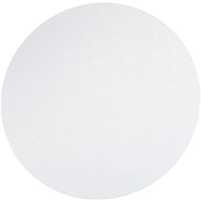 Städter Staedter Support Rond en Carton, Blanc, Blanc, 40 cm Städter Staedter Support Rond en Carton, Blanc, Blanc, 40 cm