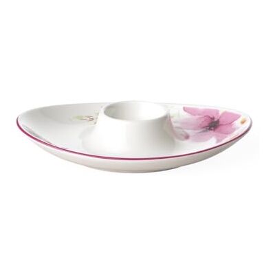 Villeroy & Boch Mariefleur Basic Coquetier, Porcelaine Premium, Blanc/Multicolore Villeroy & Boch Mariefleur Basic Coquetier, Porcelaine Premium, Blanc/Multicolore