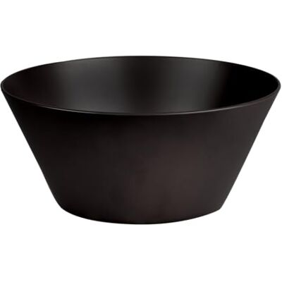 Kesper Saladier et fruits en plastique (PET/PP), Ø 24,8 x H 10,9 cm, passe au lave-vaisselle, couleur : noir 32821 Kesper Saladier et fruits en plastique (PET/PP), Ø 24,8 x H 10,9 cm, passe au lave-vaisselle, couleur : noir 32821