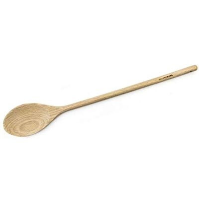 Fackelmann Cuillère en Bois de Cuisine de Hêtre pour Mélanger les Aliments, Ustensiles de Cuisine, Couleur Naturelle, 30 x 4,5 cm, 1 Unité Fackelmann Cuillère en Bois de Cuisine de Hêtre pour Mélanger les Aliments, Ustensiles de Cuisine, Couleur Naturelle, 30 x 4,5 cm, 1 Unité