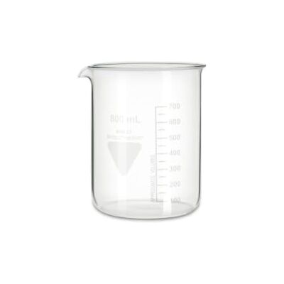 neoLab RASOTHERM Bocal bas avec bec verseur (Boro 3.3), 800 ml neoLab RASOTHERM Bocal bas avec bec verseur (Boro 3.3), 800 ml