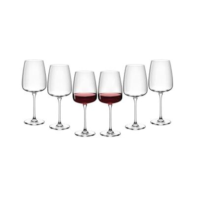 Gerlach 1760 Valor Lot de 6 verres à vin et cocktail universels 750 ml Verres à vin blanc Verres à vin rouge Verre en cristal Verres à vin blanc universels Passe au lave-vaisselle Gerlach 1760 Valor Lot de 6 verres à vin et cocktail universels 750 ml Verres à vin blanc Verres à vin rouge Verre en cristal Verres à vin blanc universels Passe au lave-vaisselle