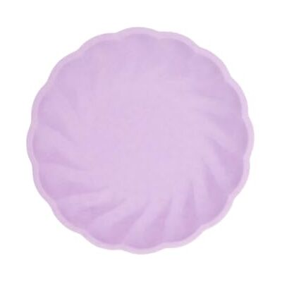 amscan Lot de 6 assiettes rondes Vert Decor 18,8 cm Violet amscan Lot de 6 assiettes rondes Vert Decor 18,8 cm Violet