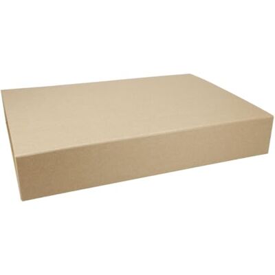 ideas in boxes Boîte cadeau de qualité supérieure avec couvercle, pliable, boîte cadeau, boîte cadeau, boîte cadeau, pour Noël et anniversaire, boîte magnétique, naturel, 37 x 26 x 6 cm ideas in boxes Boîte cadeau de qualité supérieure avec couvercle, pliable, boîte cadeau, boîte cadeau, boîte cadeau, pour Noël et anniversaire, boîte magnétique, naturel, 37 x 26 x 6 cm