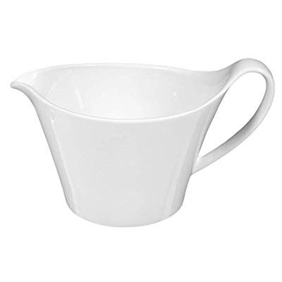 Seltmann Weiden Seltmann 001.005831 Top Life Saucière ovale en porcelaine Blanc 0,70 l Seltmann Weiden Seltmann 001.005831 Top Life Saucière ovale en porcelaine Blanc 0,70 l