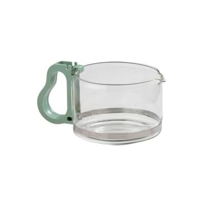 Fackelmann The Cafe 2060850, Verre, Plastique, Vert, 13,6 x 10,1 x 10,2 cm, Transparent, Verseuse à café pour cafetière Philips 444 Fackelmann The Cafe 2060850, Verre, Plastique, Vert, 13,6 x 10,1 x 10,2 cm, Transparent, Verseuse à café pour cafetière Philips 444