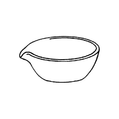 neoLab E-1134 Mortier en porcelaine avec bec verseur, intérieur rugueux, 90 mm x 45 mm, 75 ml neoLab E-1134 Mortier en porcelaine avec bec verseur, intérieur rugueux, 90 mm x 45 mm, 75 ml