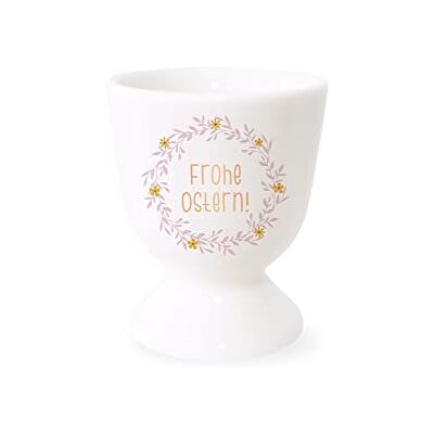 GRAFIK WERKSTATT Das Original Grafik-Werkstatt 61871 Coquetier avec 100% or véritable Tasse en porcelaine Joyeuses Pâques GRAFIK WERKSTATT Das Original Grafik-Werkstatt 61871 Coquetier avec 100% or véritable Tasse en porcelaine Joyeuses Pâques