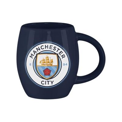 FOCO Tasse à thé sous licence officielle Manchester City Navy FOCO Tasse à thé sous licence officielle Manchester City Navy