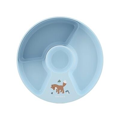 Mepal Assiette compartimentée Mio Little Dutch Bords hauts pour un ramassage aisé Base antidérapante Compartiment amovible pour créer 2, 3, 4 sections Résiste au micro-ondes Forest Friends Mepal Assiette compartimentée Mio Little Dutch Bords hauts pour un ramassage aisé Base antidérapante Compartiment amovible pour créer 2, 3, 4 sections Résiste au micro-ondes Forest Friends