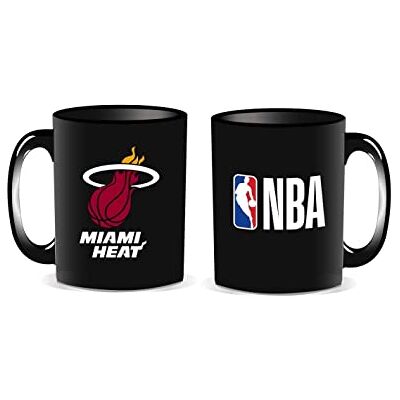 la plume dorée Logo Heat NBA Mug en Boite individuelle Mixte Enfant, Noir, 1 Unité (Lot de 1) la plume dorée Logo Heat NBA Mug en Boite individuelle Mixte Enfant, Noir, 1 Unité (Lot de 1)