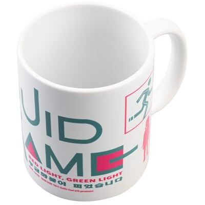 Grupo Erik Mug 350ml Squid Game Tasse en Céramique Sous Licence Officielle Mug Café & Thé, Idée Cadeau Geek, Anniversaire ou Noël Grupo Erik Mug 350ml Squid Game Tasse en Céramique Sous Licence Officielle Mug Café & Thé, Idée Cadeau Geek, Anniversaire ou Noël