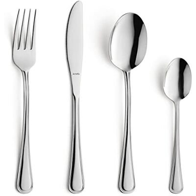Amefa Bologne Ensemble de couverts 24 pièces pour 6 personnes Amefa Bologne Ensemble de couverts 24 pièces pour 6 personnes