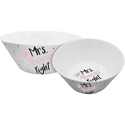 Gedalabels Mrs. Always Right Bol à céréales 400 ml Gedalabels Mrs. Always Right Bol à céréales 400 ml