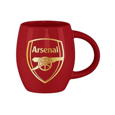 FOCO Tasse à thé métallique sous licence officielle Arsenal FC FOCO Tasse à thé métallique sous licence officielle Arsenal FC